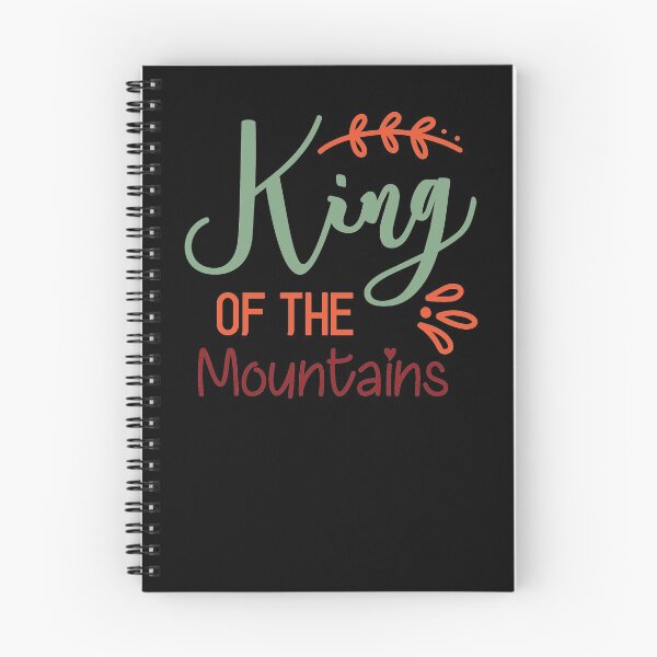 Item preview, King of The Mountain for Men That Love To Hike designed and sold by RoguePixel.