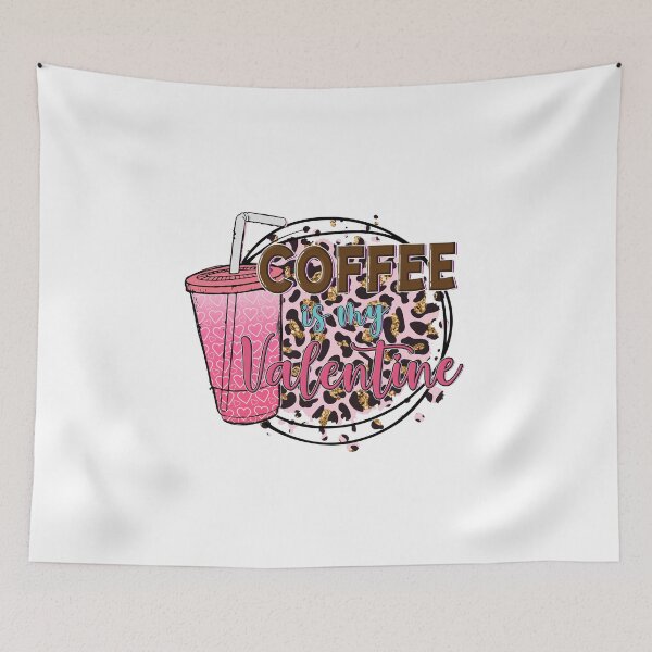 Item preview, Coffee is my Valentine designed and sold by AHthatIsNice.