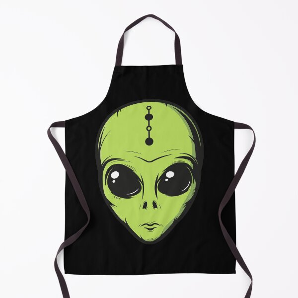 Item preview, Green Alien face designed and sold by Seoul26.