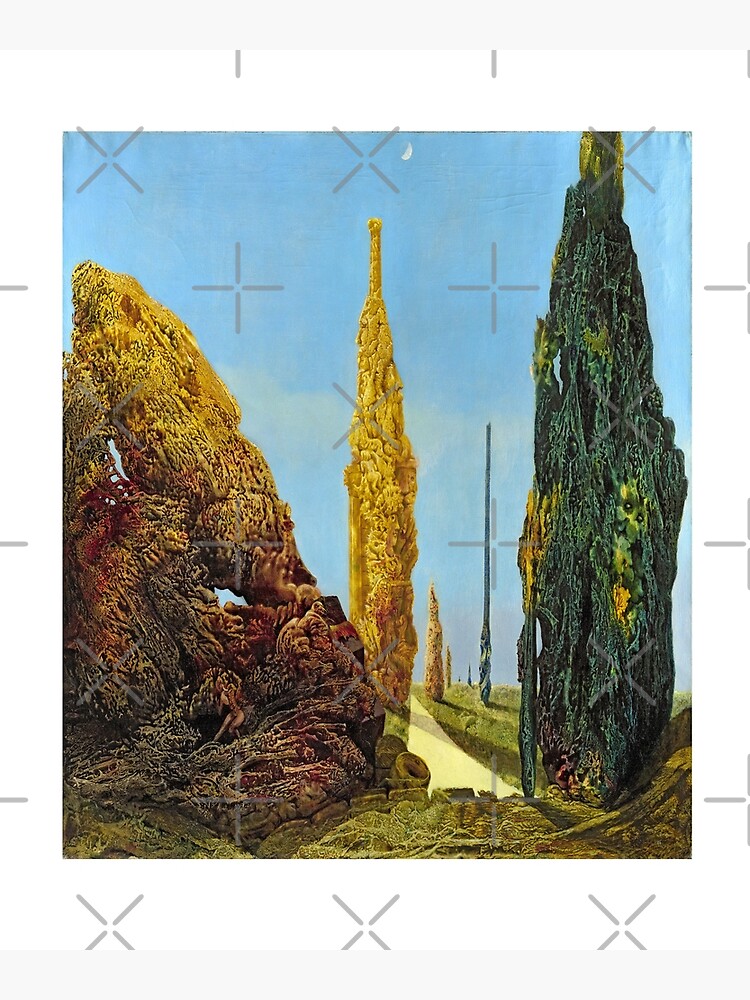 "Ernst Max Solitary and Conjugal Trees" Poster for Sale by VitageArt45