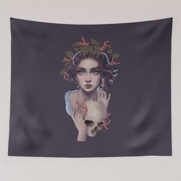 Item preview, Mermaid Siren - Neo Traditional Goddess designed and sold by Bekka Luna.
