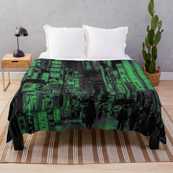 Item preview, Shinjuku Nights Green Recolor designed and sold by emiliapapaya.