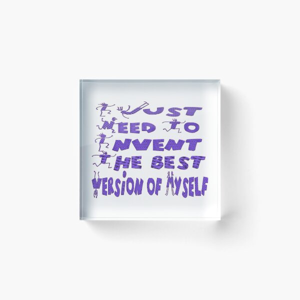 Item preview, NEW YEAR RESOLUTIONS - I JUST NEED TO INVENT THE BEST VERSION OF MYSELF! designed and sold by Ralek.