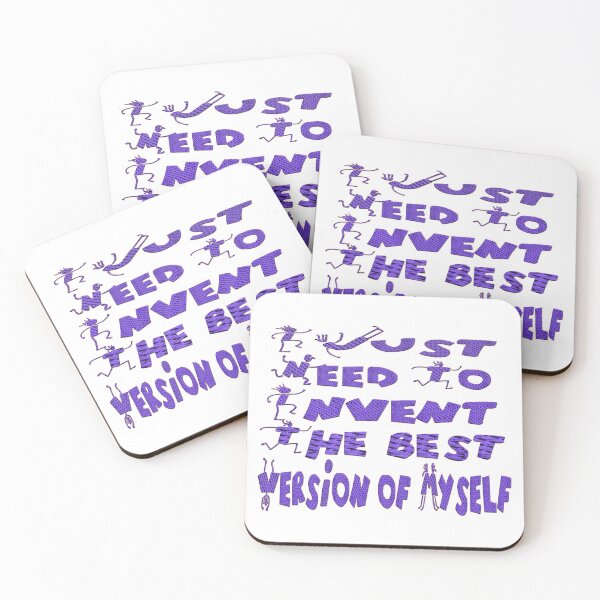 Item preview, NEW YEAR RESOLUTIONS - I JUST NEED TO INVENT THE BEST VERSION OF MYSELF! designed and sold by Ralek.