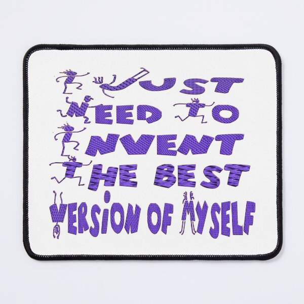 Item preview, NEW YEAR RESOLUTIONS - I JUST NEED TO INVENT THE BEST VERSION OF MYSELF! designed and sold by Ralek.