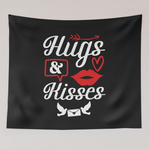 Item preview, Hugs And Kisses Happy Valentines Day 2022 designed and sold by BhavyaBathla.