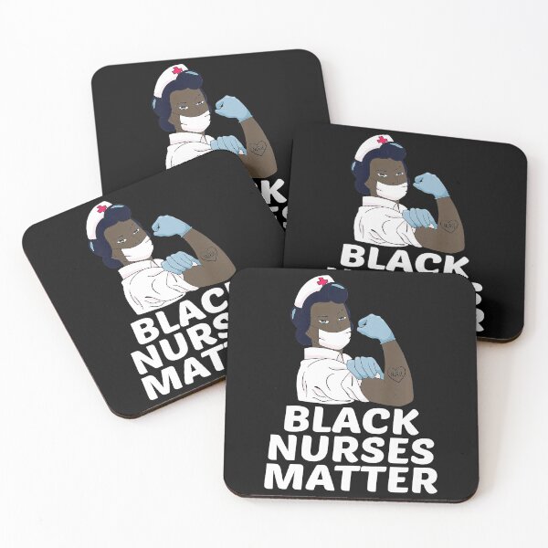 Item preview, Black Nurses Matter Black Pride, Funny Black Nursing Practice designed and sold by RudyAlba.