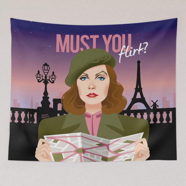 Item preview, Must you flirt? designed and sold by AleMogolloArt.