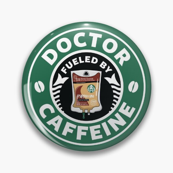 Item preview, Doctor Fueled By Caffeine designed and sold by spacedowl.