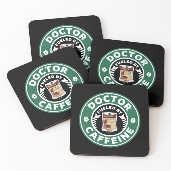 Item preview, Doctor Fueled By Caffeine designed and sold by spacedowl.