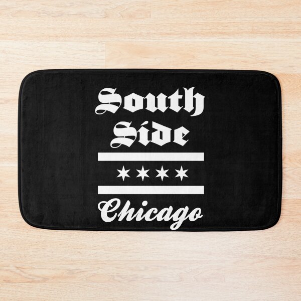 Item preview, Chicago South Side Flag Illinois USA Vintage Font designed and sold by SuperFreshArt.