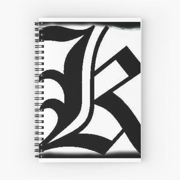 Item preview, Calligraphy K design designed and sold by Kooperriddles.