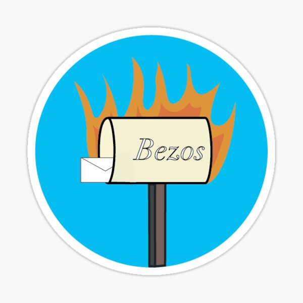 Item preview, Bezos Mailbox designed and sold by ekay460.