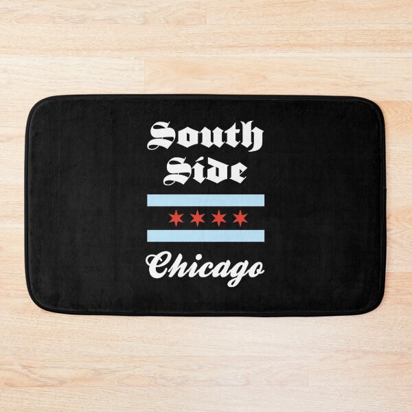 Item preview, Chicago South Side Flag Illinois USA Vintage Font designed and sold by SuperFreshArt.