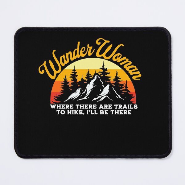 Item preview, Wander Woman Hiking Outdoors Camping designed and sold by RoguePixel.