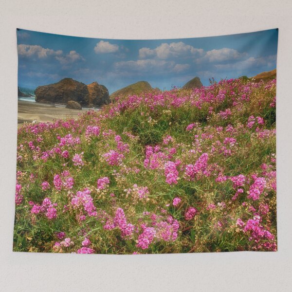 Item preview, Flowers on the Beach - Oregon designed and sold by Kathy Weaver.