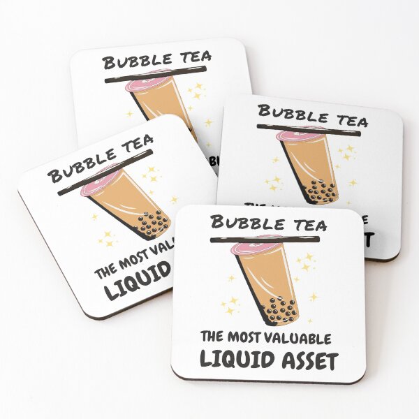 Item preview, Bubble Tea, The Most Valuable Liquid Asset designed and sold by ThoughtJumble.