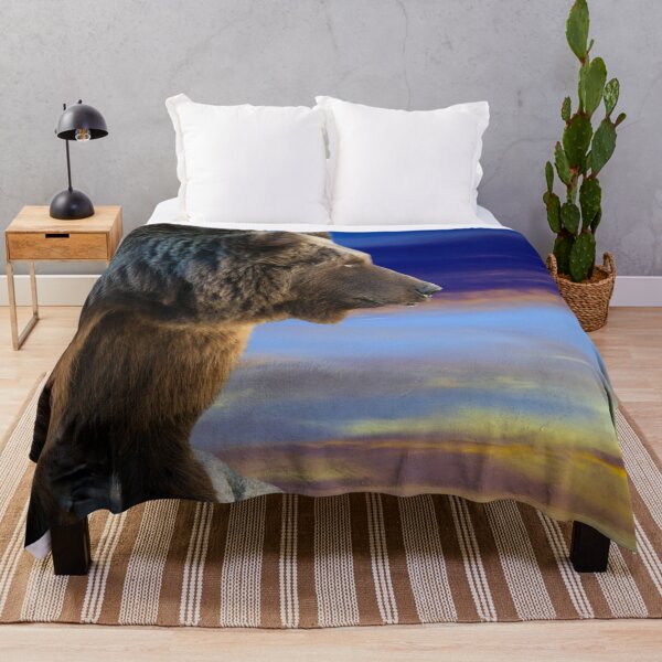 Artikelvorschau, Panorama, Panorama-Wandkunst, Panorama-Leinwanddrucke Breitbilddrucke, Wandposter, Wandteppiche, Tiere, Grizzlybär-Wandkunst, Grizzlybär-Kunstwerk, Grizzlybären, wild, Grizzlybär-Kunst entworfen und verkauft von eyesight4vision.