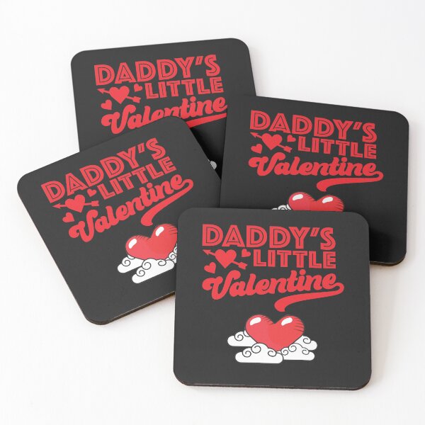 Item preview, Daddy's Little Valentine Happy Valentines Day 2022 Cute Gift designed and sold by BhavyaBathla.