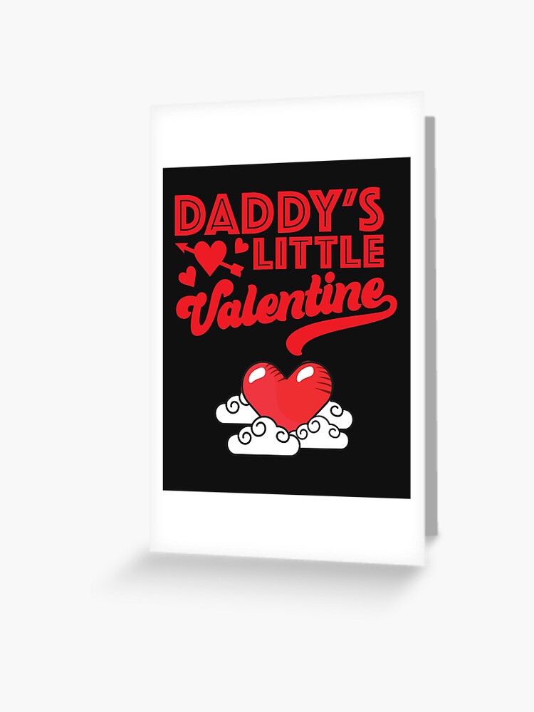 VALENTINE PRINTABLE CARD, Dad Valentine Gift, Daughter Gift, Black Father Gifts, Daddy's