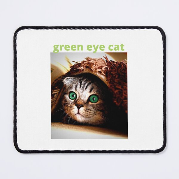 Item preview, CUTE CAT WITH BEAUTIFUL GREEN EYES. designed and sold by marie1919.
