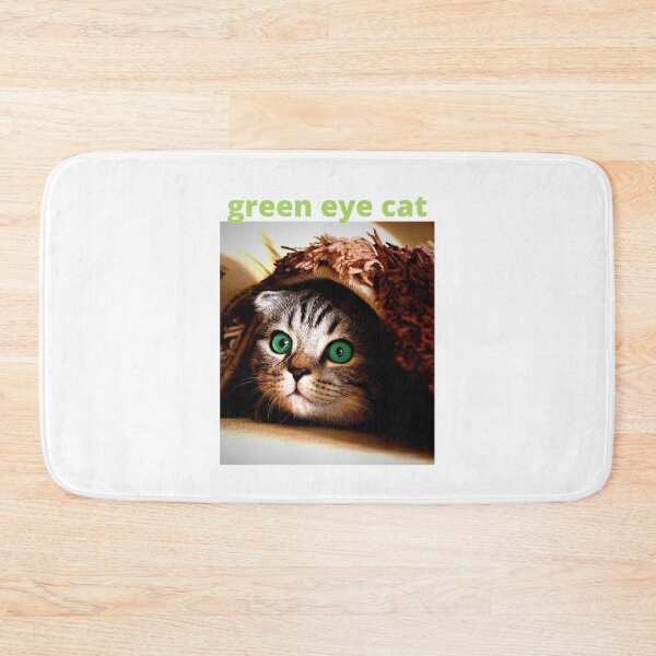 Item preview, CUTE CAT WITH BEAUTIFUL GREEN EYES. designed and sold by marie1919.