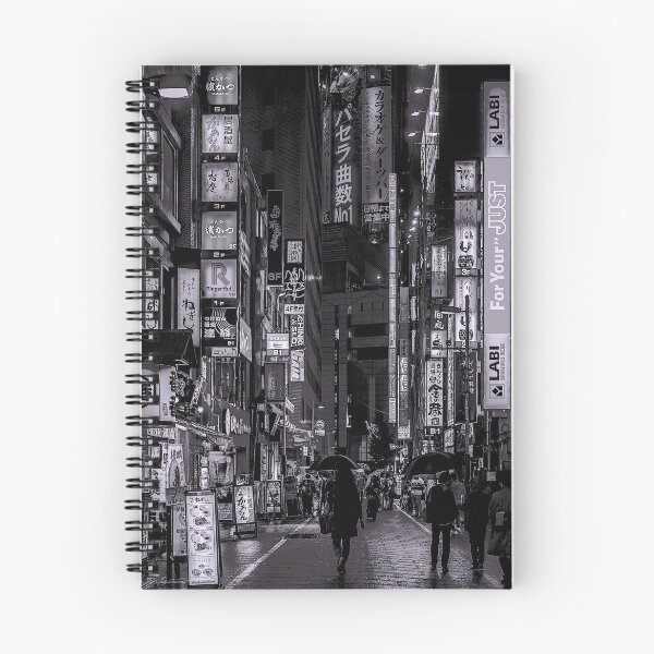 Item preview, Shinjuku Nights Black and White Recolor designed and sold by emiliapapaya.