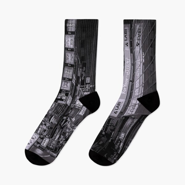 Item preview, Shinjuku Nights Black and White Recolor designed and sold by emiliapapaya.