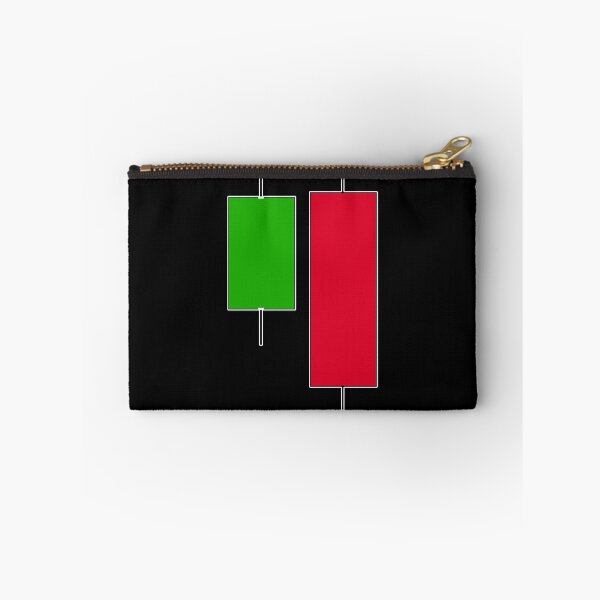Item preview, bearish engoulfing candlestick pattern dark version designed and sold by NoetherSym.