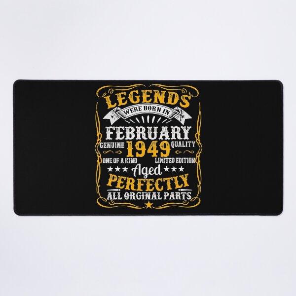 Item preview, Classic Legend Born In 1949 Man Myth 73rd Bday Decorations designed and sold by RudyAlba.