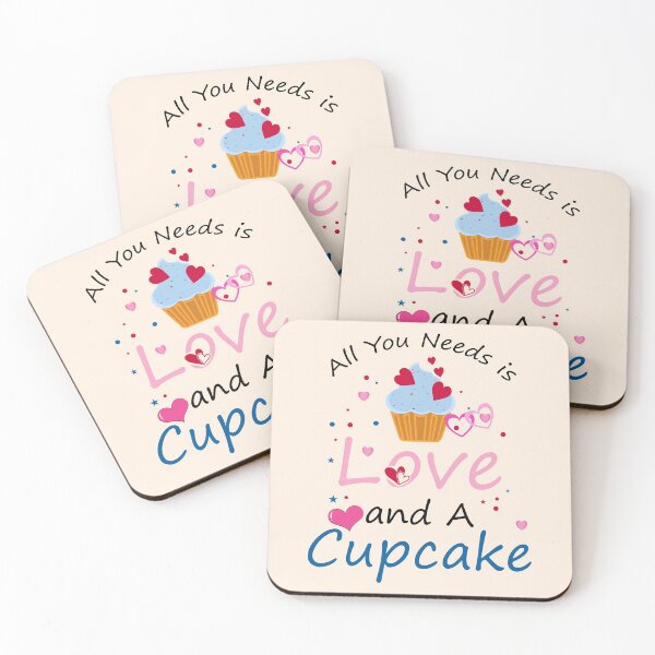 Item preview, All You Need Is Love And A Cupcake Happy Valentines Day 2022 Cute Gift designed and sold by BhavyaBathla.
