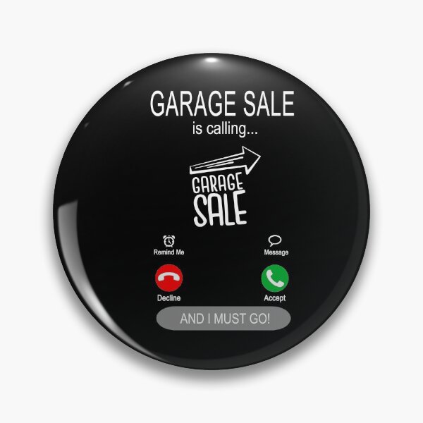 Item preview, Garage Sale is calling - Garages Sale Yard Sale designed and sold by dJ-Design.