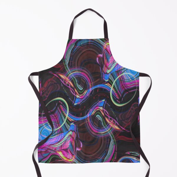 Item preview, Black Pink Abstract Waves designed and sold by storyboxdesigns.