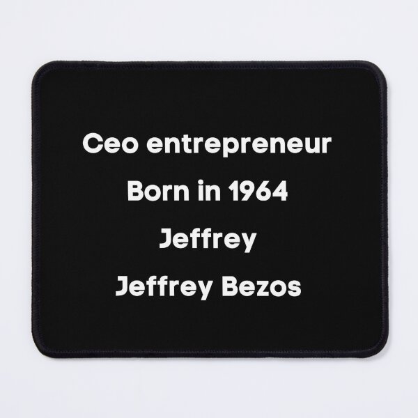 Item preview, Jeffrey Bezos designed and sold by Seoul26.