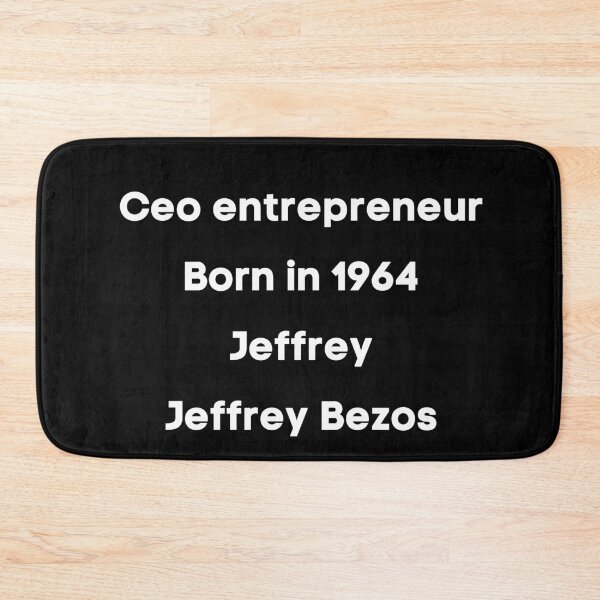 Item preview, Jeffrey Bezos designed and sold by Seoul26.