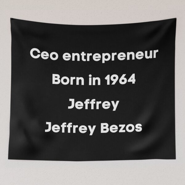 Item preview, Jeffrey Bezos designed and sold by Seoul26.