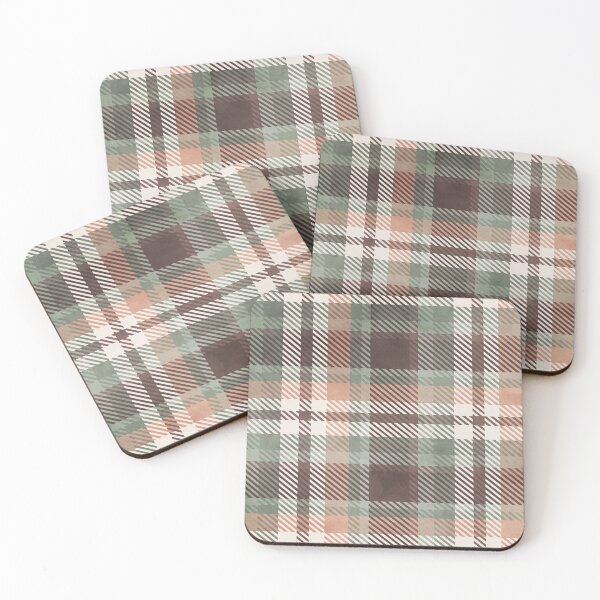 Item preview, Aspen Flannel Brown Teal designed and sold by storyboxdesigns.
