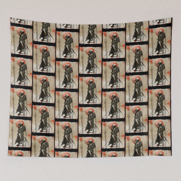 Item preview, Samurai Japanese Retro Art Print Bushido | Perfect Gift designed and sold by manyreaca.