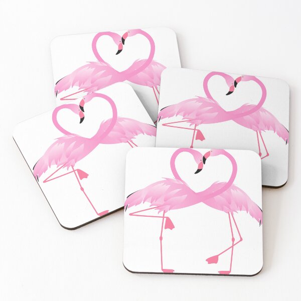 Item preview,  Cute Pink Flamingon love designed and sold by Azertyo.