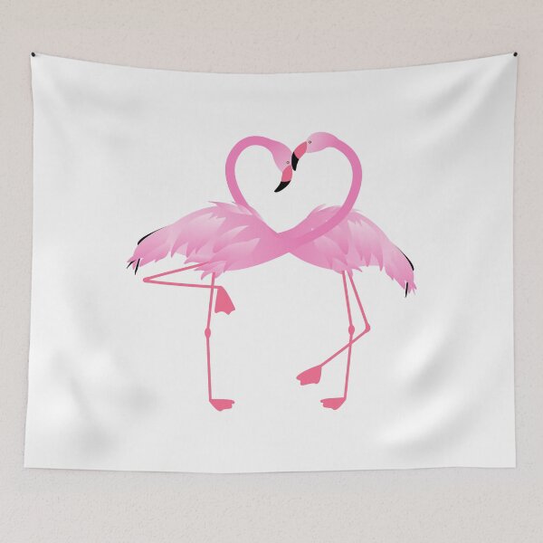 Item preview,  Cute Pink Flamingon love designed and sold by Azertyo.