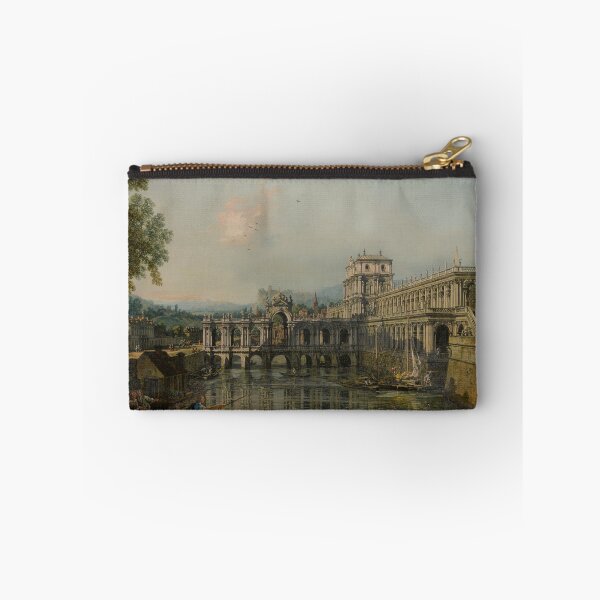 Item preview, Architectural Capriccio with a Palace (18th century) - Bernardo Bellotto designed and sold by SALON DES ARTS.