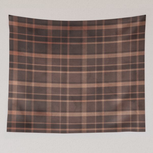 Item preview, Aspen Flannel Brown designed and sold by storyboxdesigns.