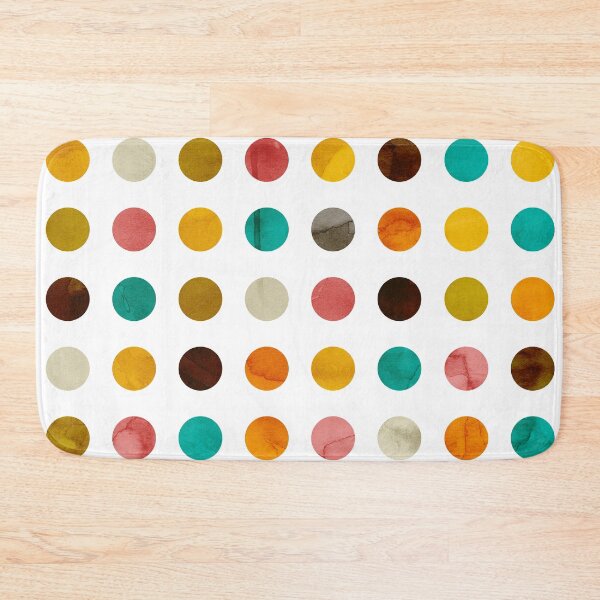 Item preview, Autumnal Polka-dots colors designed and sold by cafelab.