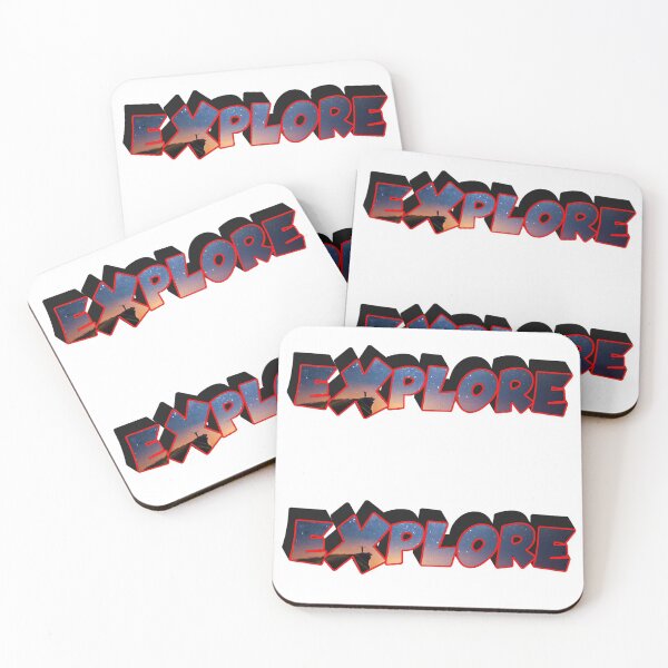 Item preview, EXPLORE Simple Graffiti Piece designed and sold by Mash75art.