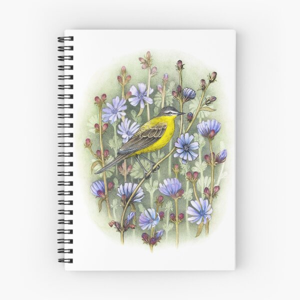 Item preview, Bird in the thicket of chicory designed and sold by GreenMandarine.