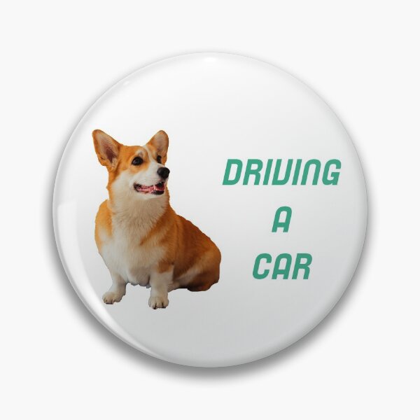 Item preview, Dog Driving A Car designed and sold by bouymakesart.
