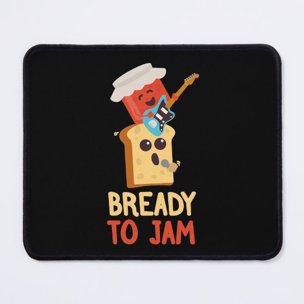 Item preview, Bready to Jam | Sandwich Puns | Funny Birthday Gift Ideas designed and sold by Fluffy-Vectors.