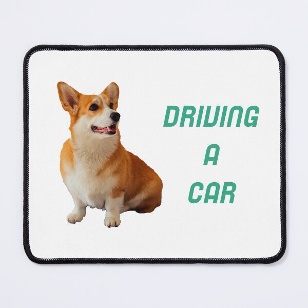 Item preview, Dog Driving A Car designed and sold by bouymakesart.