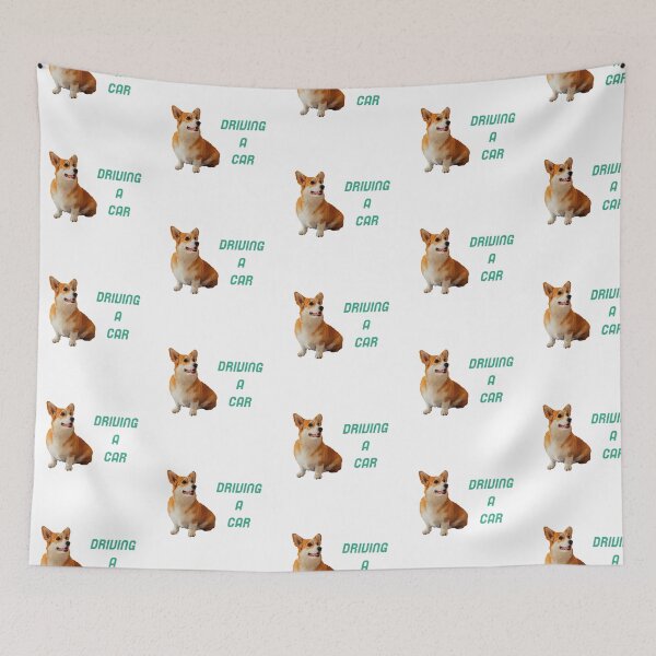 Item preview, Dog Driving A Car designed and sold by bouymakesart.