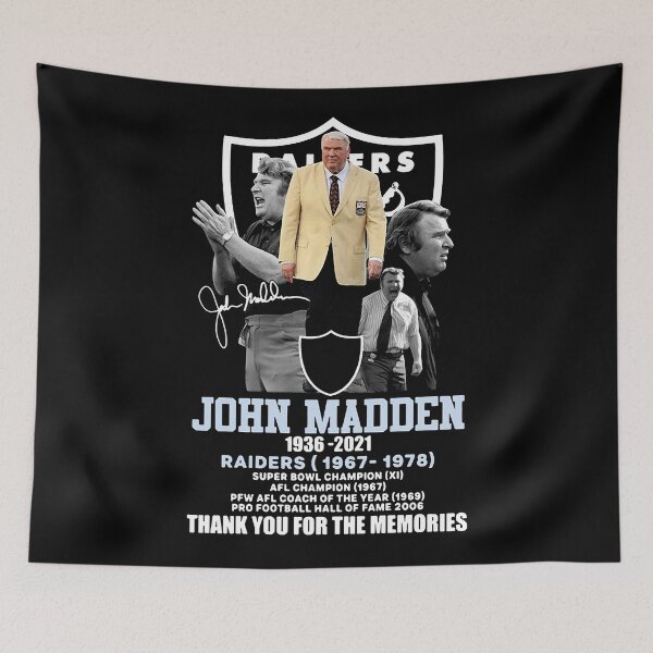 Item preview, Rip John Madden Legend Never Die American Football designed and sold by NilseUS.